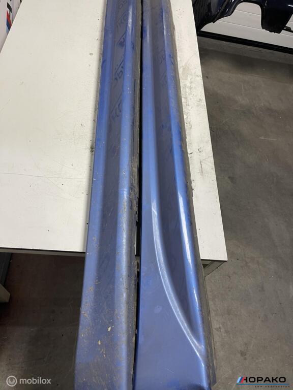 Sideskirts BMW 3 serie F30 F31 | M sport estoril blauw II, Gebruikt, Einsteinlaan 5 rijswijk, Bmw, Ophalen of Verzenden