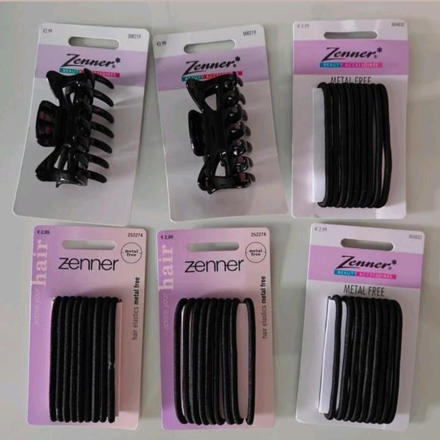 NIEUW: Zenner haarelastieken en haarklemmen, Ophalen of Verzenden, Nieuw, Haarspeld