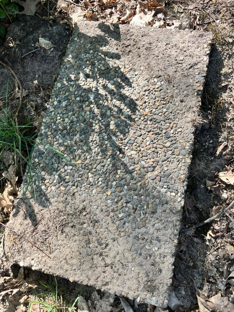 GRATIS grindtegels, Tuin en Terras, Ophalen, Zo goed als nieuw