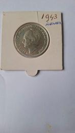 Gulden wilhemina 1943 d, Ophalen of Verzenden