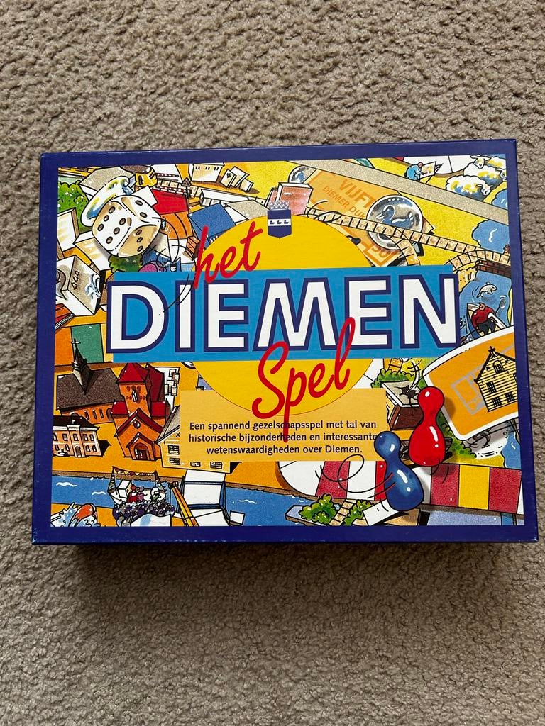 Het Diemen Spel - Spannend gezelschapsspel, Hobby en Vrije tijd, Gezelschapsspellen | Bordspellen, Drie of vier spelers, Ophalen