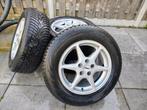 16 inch 4 velgen met winterbanden 215/65R16 Mitsubishi asx, Auto-onderdelen, Ophalen, 16 inch, Banden en Velgen, Winterbanden