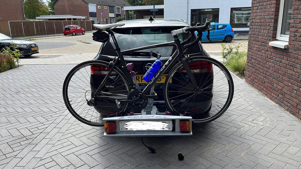 Stevige Fietsendrager voor Trekhaak - Condor, Ophalen, 2 fietsen, Gebruikt, Trekhaakdrager