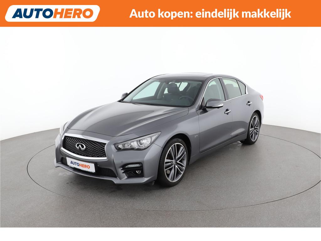 Infiniti Q50 2.0t Performance + |GV18365| (bj 2016), Auto's, Infiniti, Automaat, Euro 5, Gebruikt, 4 cilinders