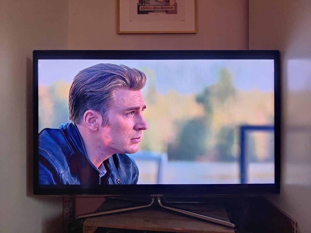 Samsung 40 inch TV Full HD LCD, Ophalen, Gebruikt, LCD, 100 Hz