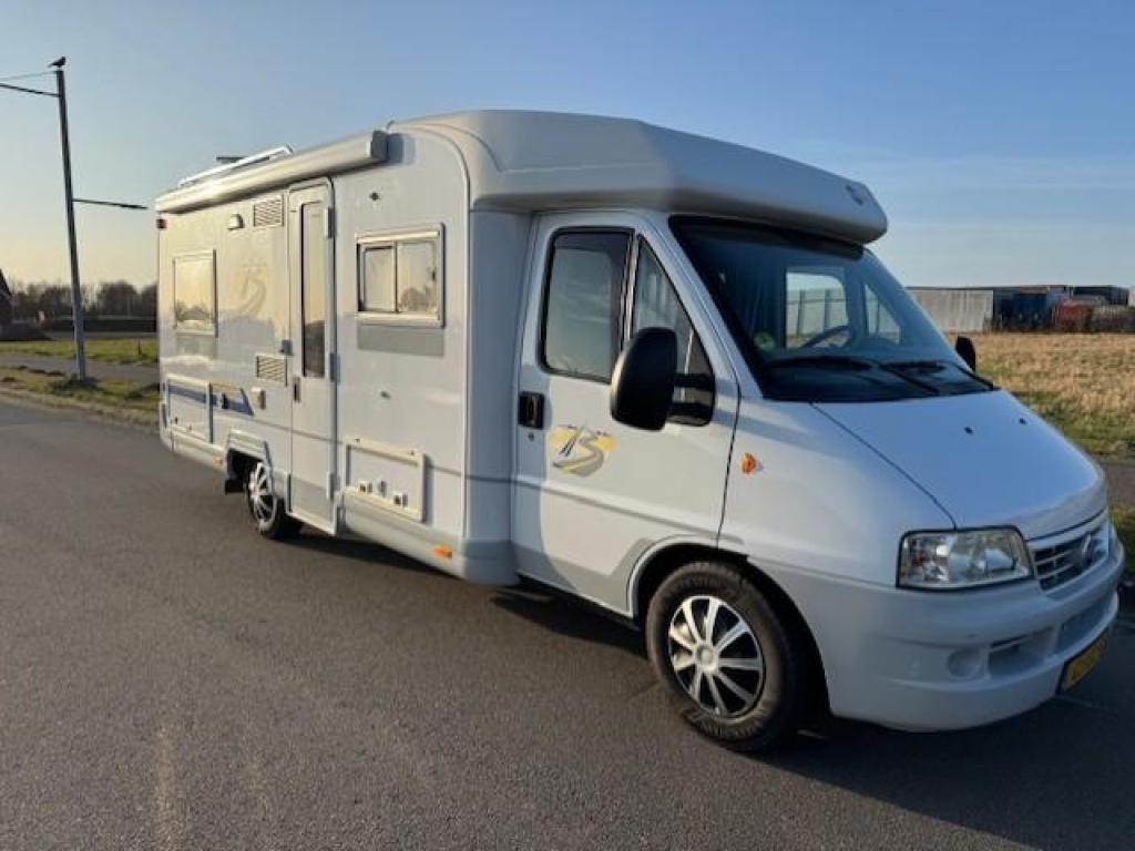 Zeer mooie Bürstner T625 camper, Fiat, Luifel, Bedrijf, Bürstner