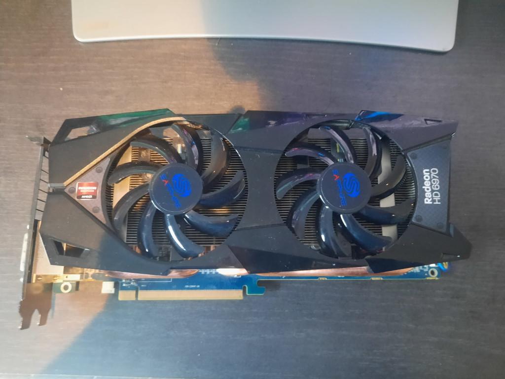 Sapphire Radeon HD6970 2GB, Computers en Software, Videokaarten, Gebruikt, AMD, PCI-Express 2.0, GDDR5, HDMI, DisplayPort, DVI