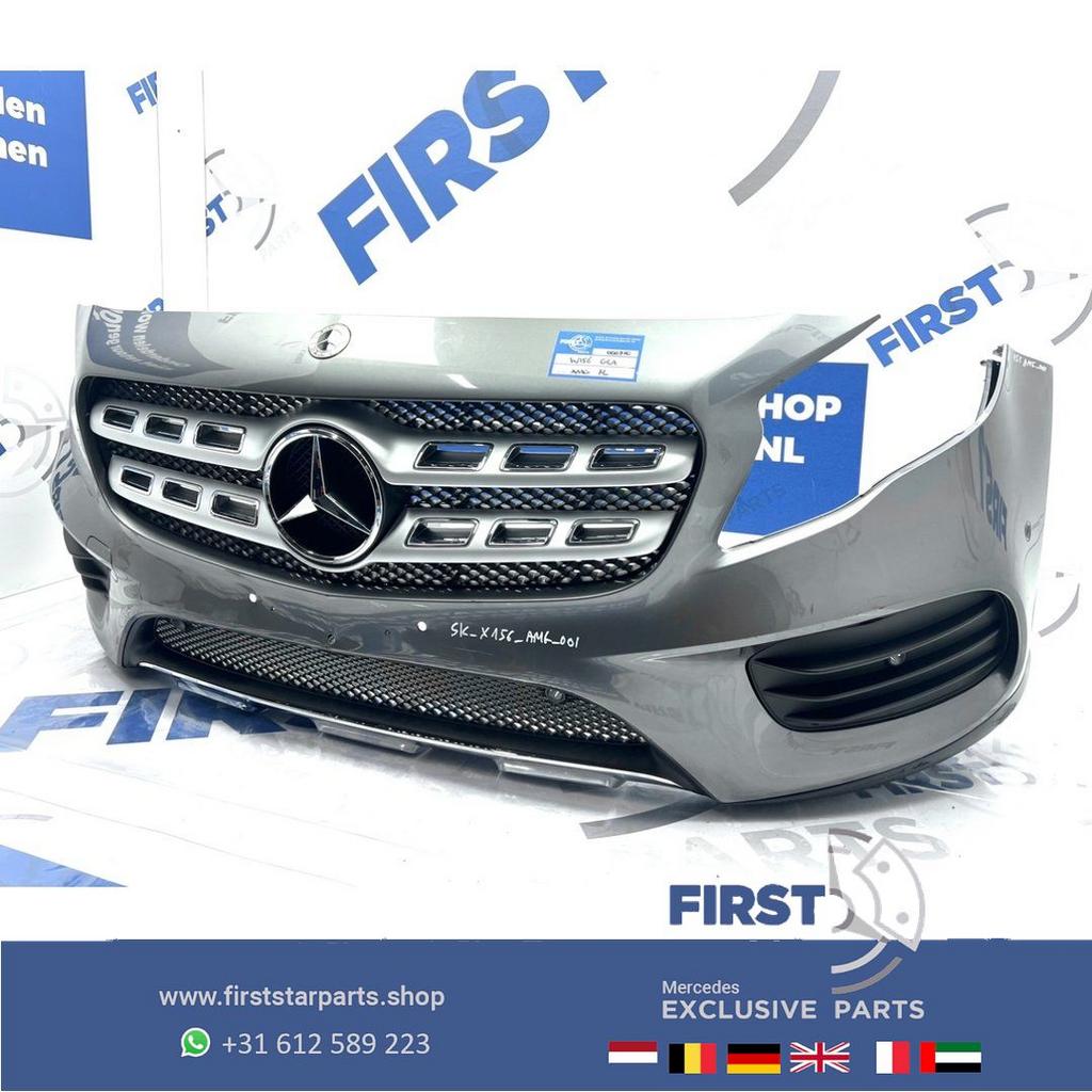W156 BUMPER GLA FACELIFT AMG VOORBUMPER X156 ZWART WIT GRIJS, Gebruikt, -, Voor, Ophalen of Verzenden