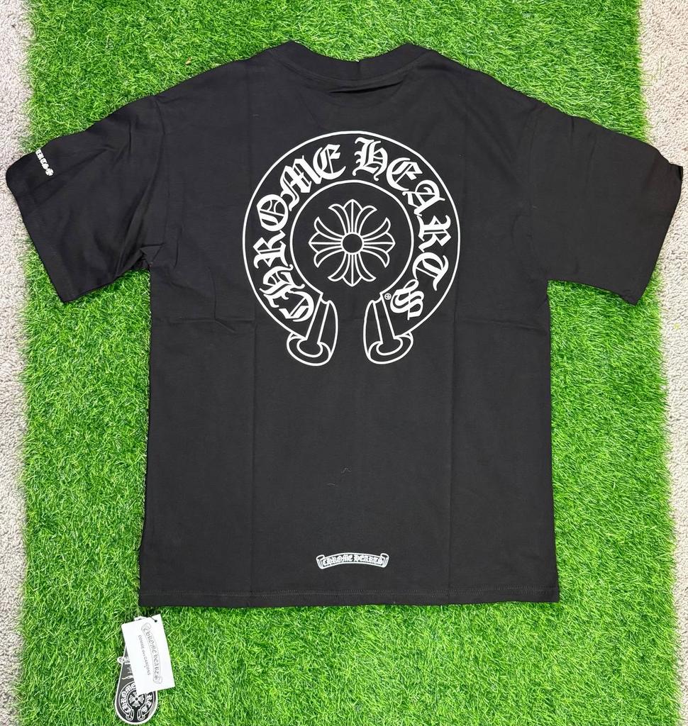 Chrome Hearts T-shirt Wit & Zwart, Kleding | Dames, T-shirts, Verzenden, Nieuw, Wit, Korte mouw