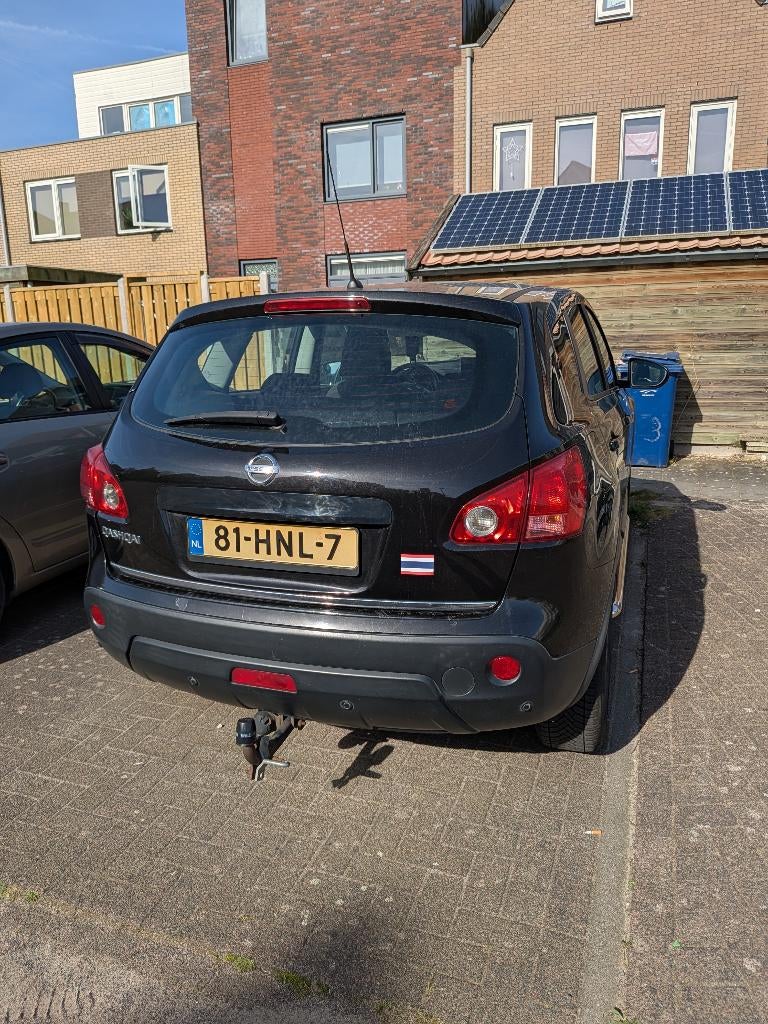 Nissan Qashqai 2.0 2WD 2009 Zwart, Auto's, Nissan, Voorwielaandrijving, Bluetooth, 4 cilinders, Zwart