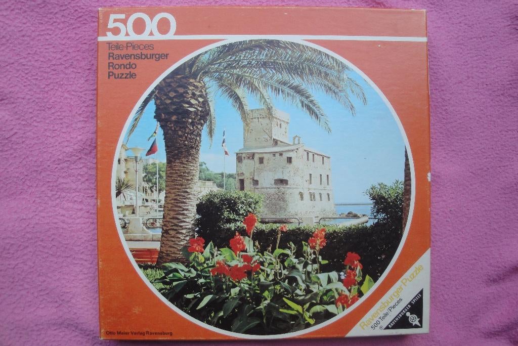 RAVENSBURGER RONDO OTTO MAIER PUZZLE 500st. 2,95euro, Ophalen of Verzenden, 500 t/m 1500 stukjes, Gebruikt, Legpuzzel