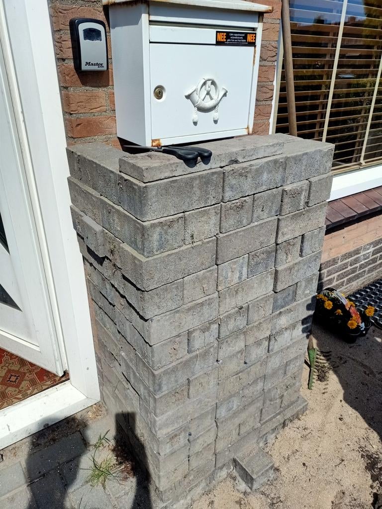 Gratis Betonklinkers, Ophalen