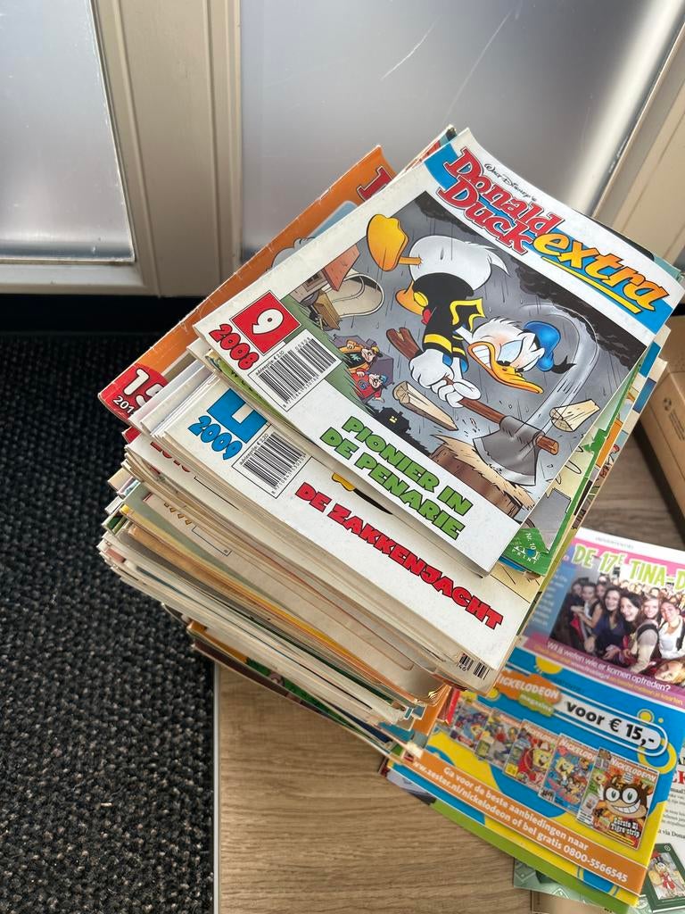 Donald Duck leuk voor vakanties, Ophalen, Gelezen, Overige typen