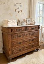 Antieke commode / dressoir marmer blad, Ophalen, 25 tot 50 cm
