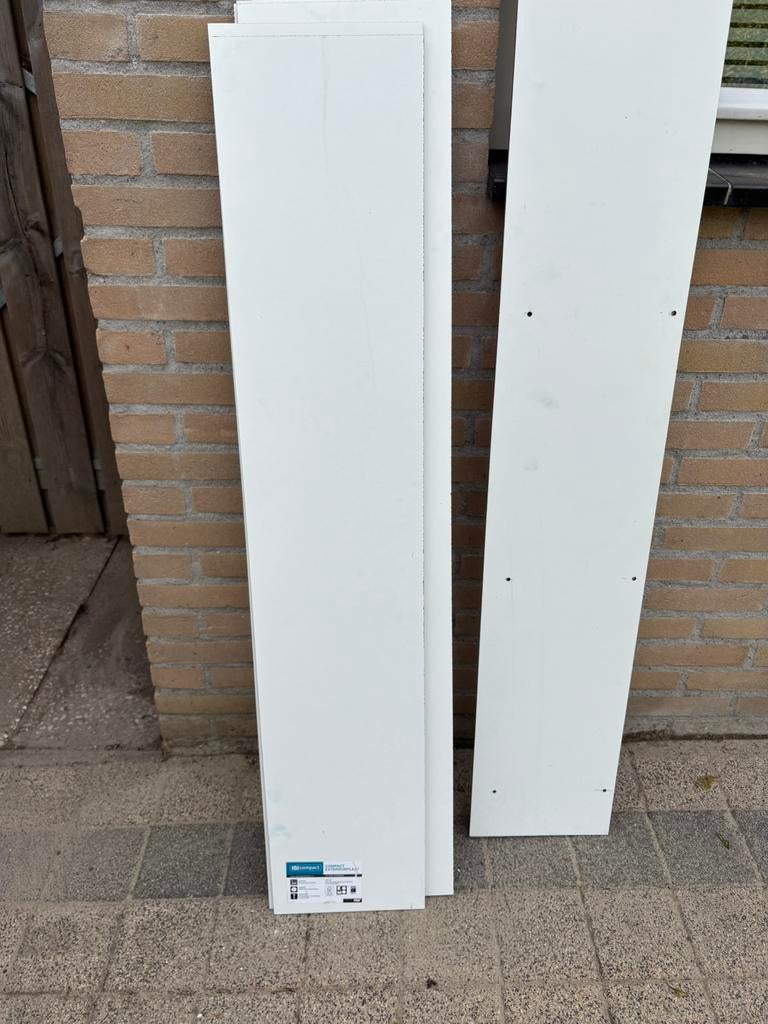 Trespa stroken  wit ral 9010, Ophalen, Nieuw, Overige materialen