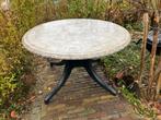 Stevige Hartman ronde tuintafel 120cm antraciet, Tuin en Terras, Tuintafels, Ophalen, Gebruikt, Rond, Kunststof