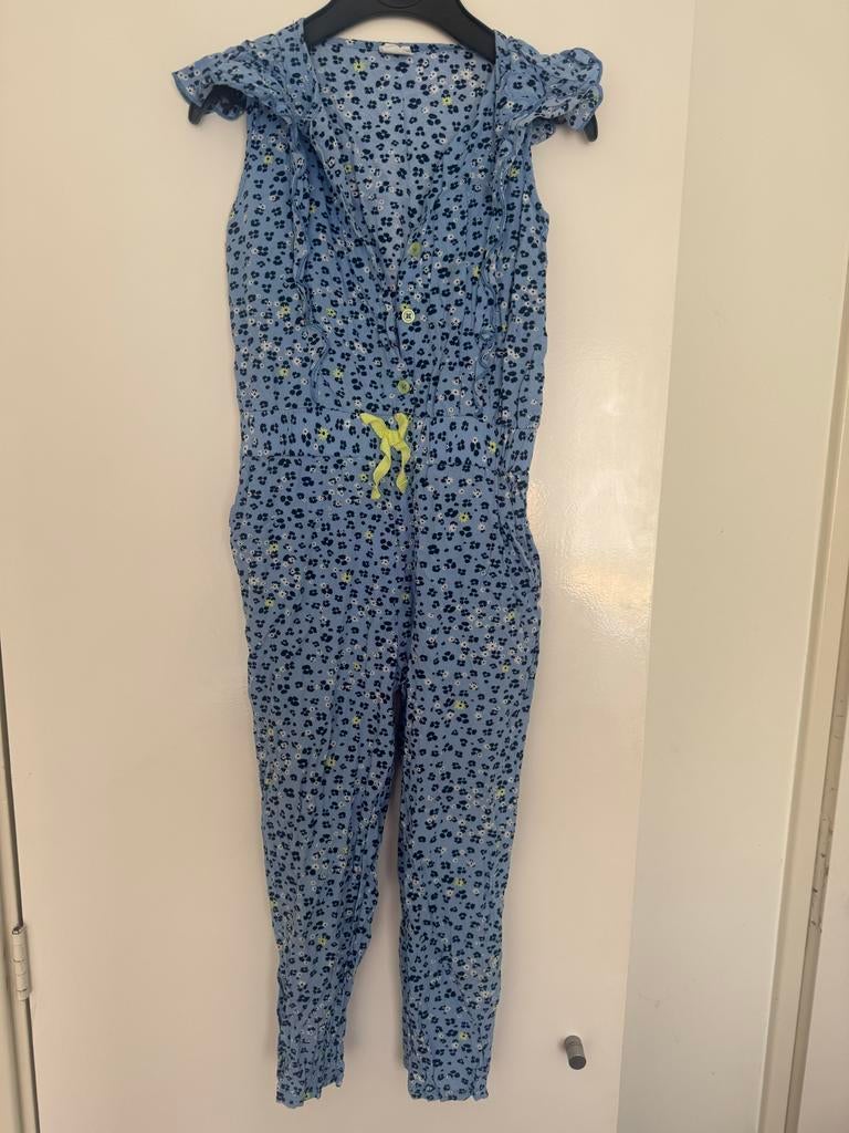 HEMA Broekpak met dunne stof en elastiek in de taille, Kinderen en Baby's, Kinderkleding | Maat 122, Ophalen of Verzenden, Gebruikt