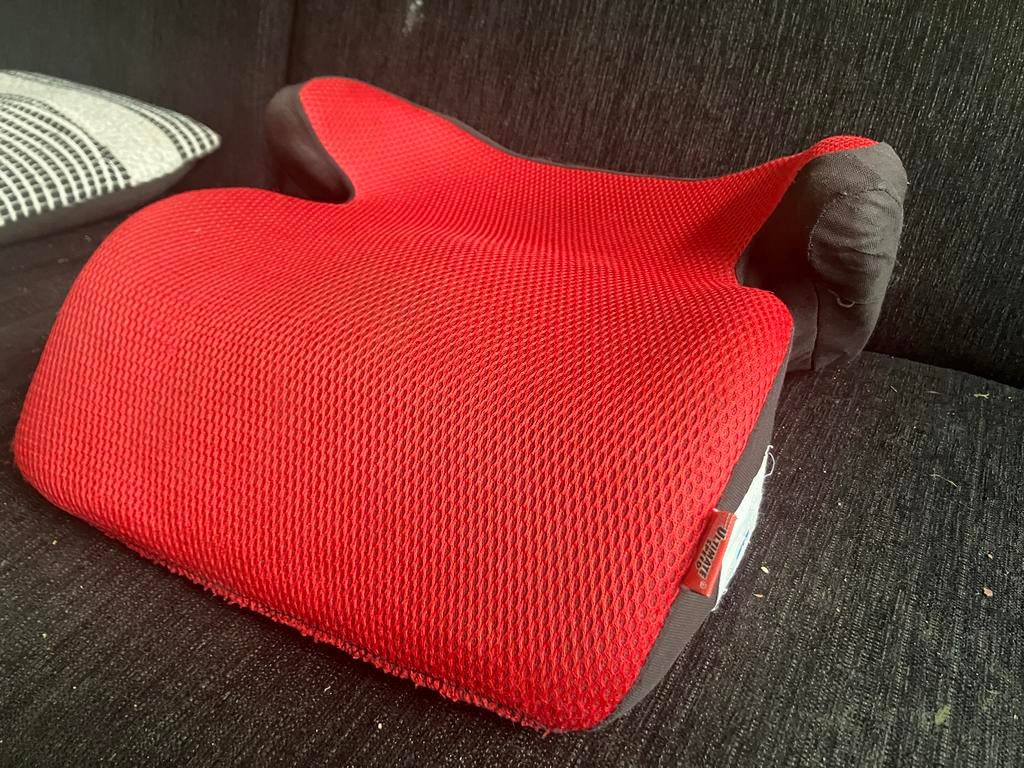 Rode Stoelverhoger voor Kinderen - Comfortabel en Veilig, Ophalen, Gebruikt, Overige typen, Aanschuifbaar