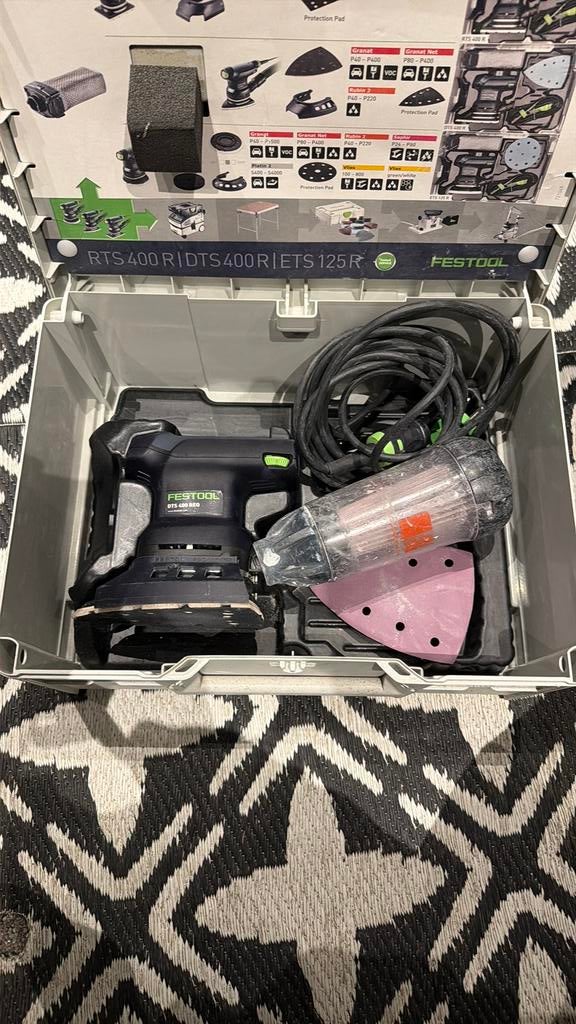 Festool DTS 400 REQ schuurmachine, Doe-het-zelf en Verbouw, Gereedschap | Schuurmachines, Ophalen of Verzenden, Zo goed als nieuw