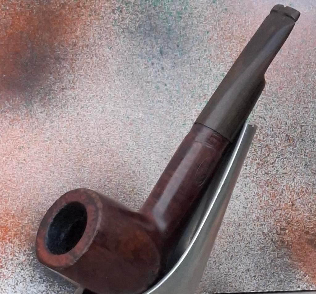 Pijp. REAL BRIAR.  Vintage.  14 cm., Ophalen, Zo goed als nieuw, (Water)pijp