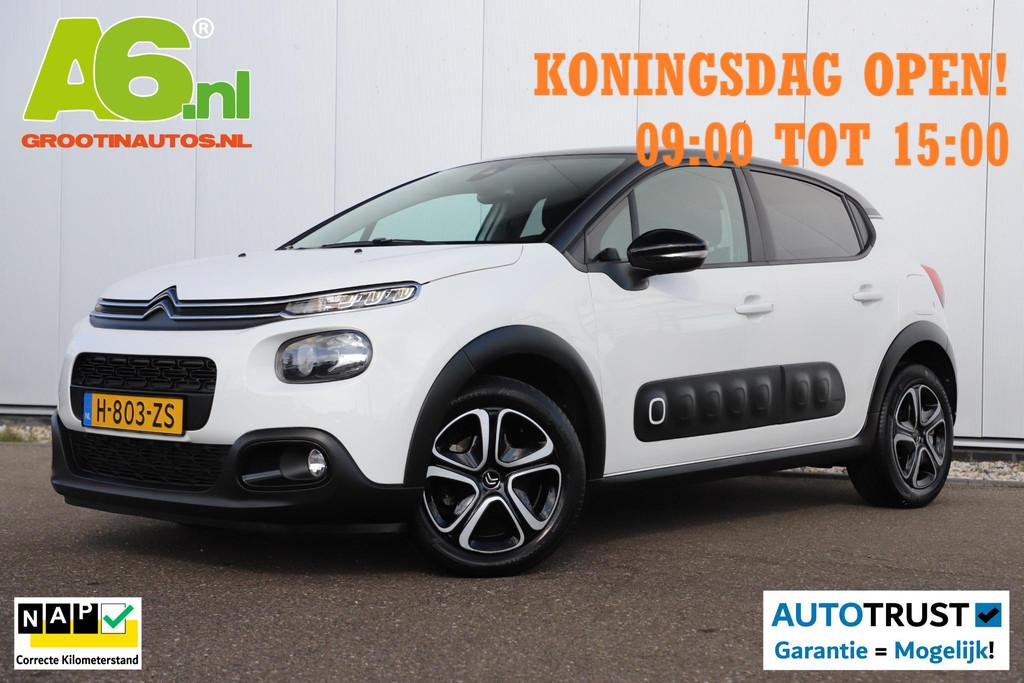 Citroen C3 1.2 PureTech S&S Feel Edition Carplay Android Nav, Auto's, Citroën, Voorwielaandrijving, Lichtsensor, 1199 cc, Met garantie (alle)