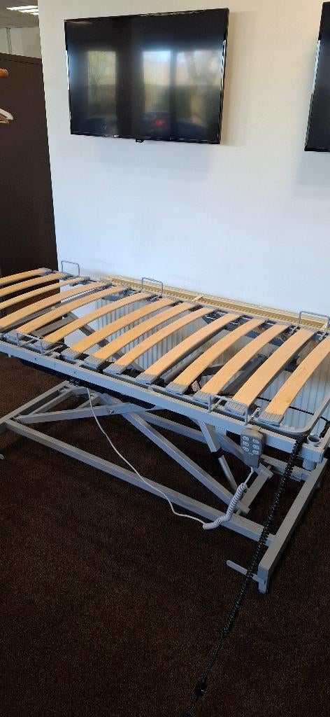 Hoogte verstelbaar Electrisch bed UNIEK, Huis en Inrichting, Slaapkamer | Bedden, Ophalen, 90 cm, Eenpersoons, 200 cm