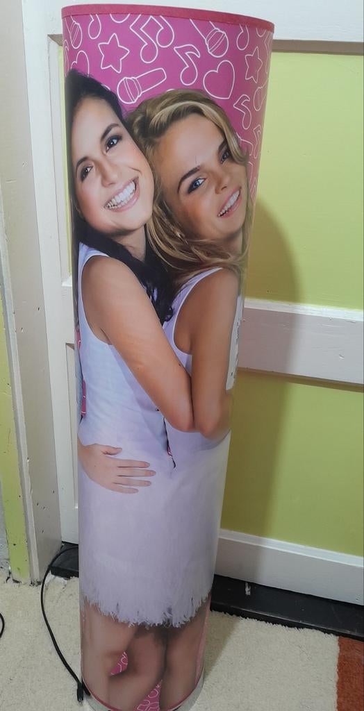 K3 lamp met voetdimmer, Ophalen, Kunststof, Gebruikt, 100 tot 150 cm