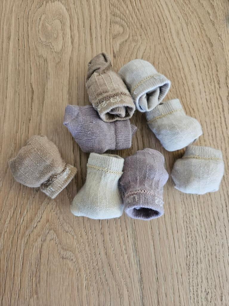 8 paar Unaduna wollen sokken maat 19-22, Kinderen en Baby's, Jongetje of Meisje, Ophalen of Verzenden, Sokjes, Unaduna