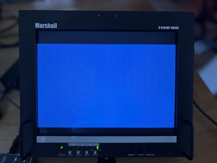 Marshall Electronics V-R104DP-HDSDI Field Monitor, Audio, Tv en Foto, Fotografie | Professionele apparatuur, Zo goed als nieuw