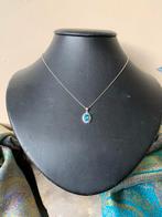 Topaas Swiss blue hanger beschermt intuïtie magie powerful, Blauw, Nieuw, Ophalen of Verzenden, Met edelsteen