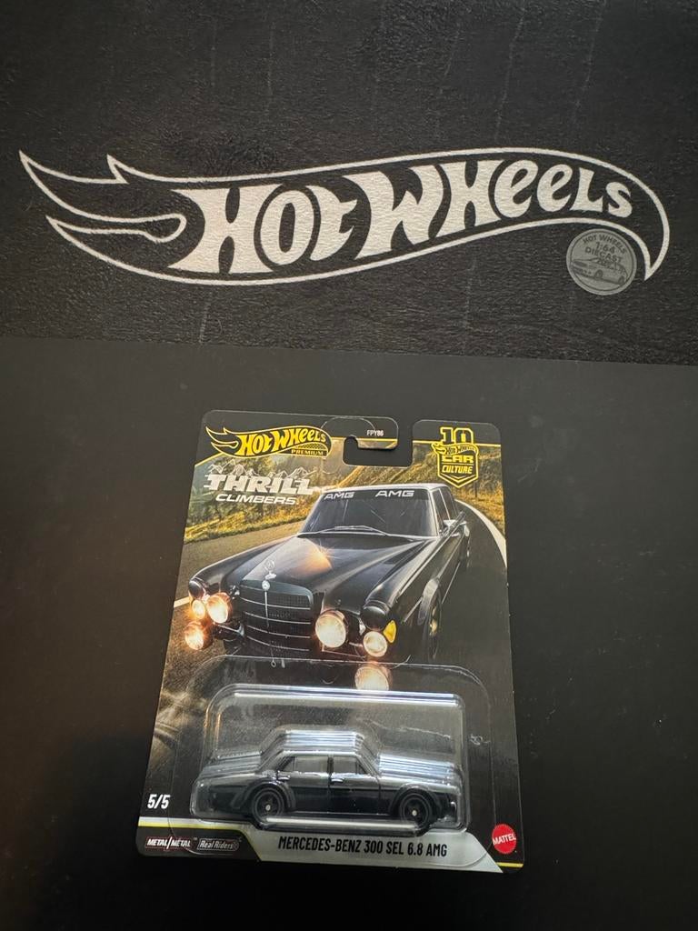 Hot Wheels Mercedes-Benz 300 SEL 6.8 AMG Thrill Climbers, Ophalen of Verzenden, Nieuw, Auto