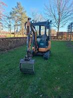 Minigraver met machinist, Ophalen of Verzenden, Graafmachine