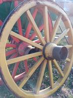 Heel oud, uniek houten karrewiel.
Diameter 1.40 mtr. KOOPJE, Ophalen