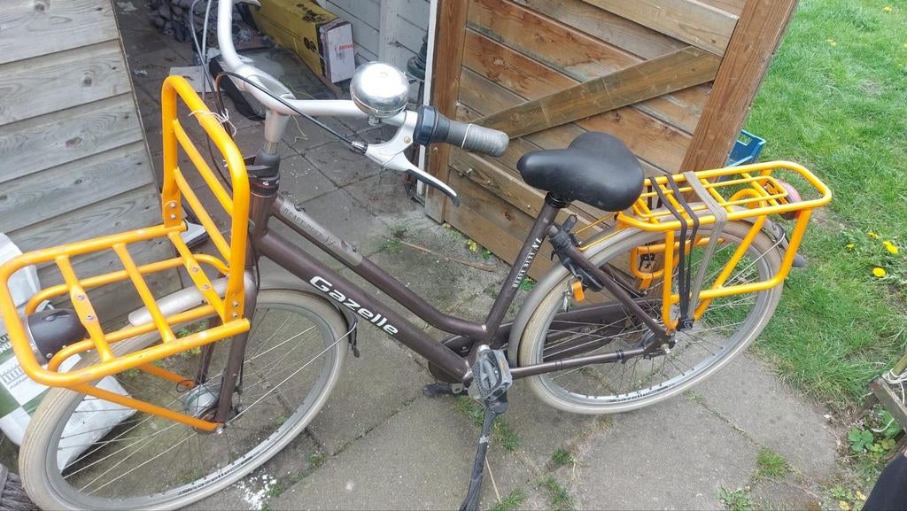 Gazelle Heavy Duty fiets, Fietsen en Brommers, Fietsen | Dames | Damesfietsen, Ophalen, Gebruikt, Gazelle