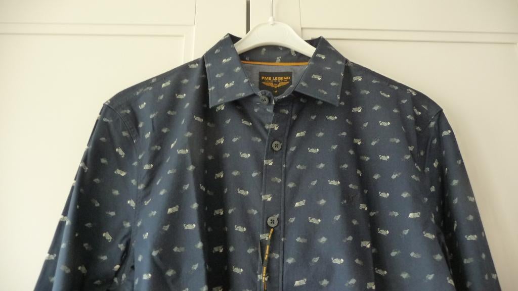 Overhemd PME Legend – M (Blauw), Kleding | Heren, Overhemden, Blauw, Nieuw, Pme Legend, Halswijdte 39/40 (M)