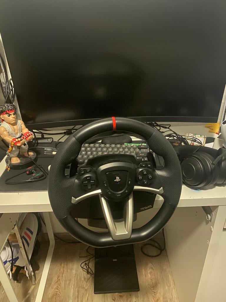 Hori APEX Racestuur PS4, PS5 en PC, Spelcomputers en Games, Spelcomputers | Sony PlayStation Consoles | Accessoires, Ophalen, Zo goed als nieuw