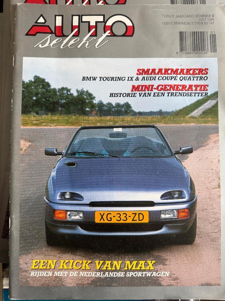 Autoselekt 1989 nr7, Ophalen of Verzenden, Zo goed als nieuw, Algemeen