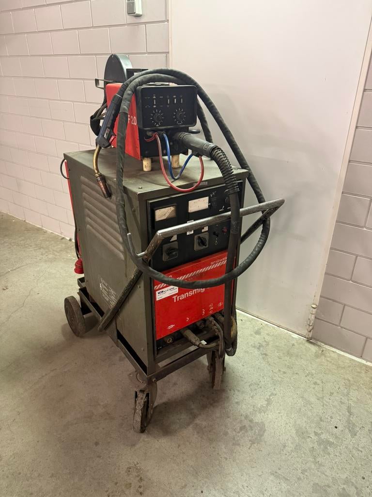 Lasapparaat Smitweld Transmig 350, Ophalen, Gebruikt, 250 ampère of meer, Co2