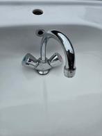 Wastafel met kraan, Doe-het-zelf en Verbouw, Sanitair, Ophalen, Wastafel