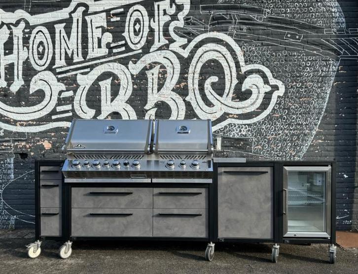 Burn Out Kitchen – Napoleon Inbouw Prestige PRO 825, Tuin en Terras, Buitenkeukens, Nieuw, Gas, Inbouw, Ophalen of Verzenden