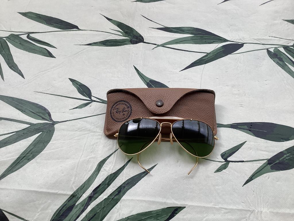 Vintage ray ban 1978, Sieraden, Tassen en Uiterlijk, Zonnebrillen en Brillen | Heren, Ophalen, Zo goed als nieuw, Ray-Ban
