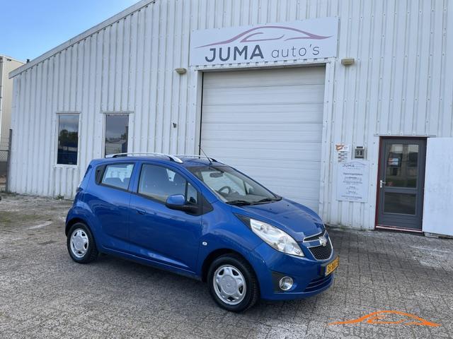Chevrolet Spark 1.0 16V LS Bi-Fuel , LPG , Airco ,, Auto's, Chevrolet, Euro 5, 15 km/l, 4 cilinders, Blauw