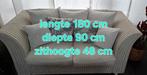 Zitbank, Huis en Inrichting, Banken | Bankstellen, Ophalen, Gebruikt, Tweepersoons, 75 tot 100 cm
