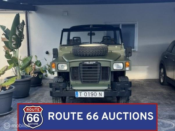 Land Rover Santana 88 Ligero | 1983 | Route 66 Auctions, Auto's, Oldtimers, Land Rover, Overige carrosserieën, Zwart, Bedrijf