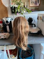 Haarstuk van echt haar - 60 cm lang, Ophalen of Verzenden, Gebruikt, Pruik of Haarverlenging