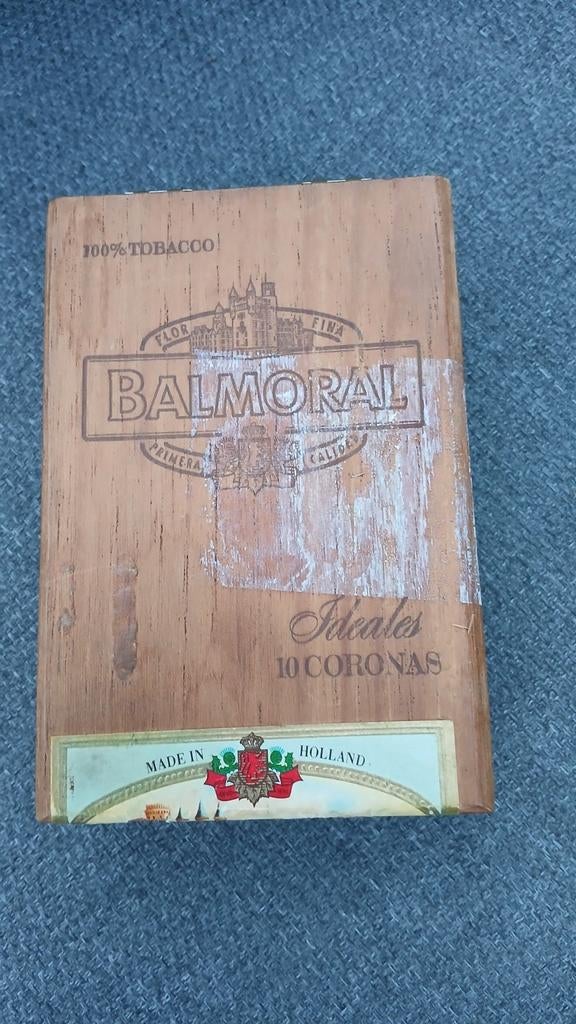 Balmoral sigarenkistje, Verzamelen, Blikken, Ophalen of Verzenden