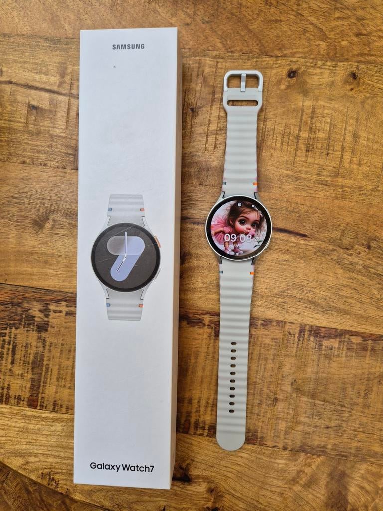 Samsung Galaxy Watch 7, Ophalen, Zo goed als nieuw, Samsung, Waterdicht