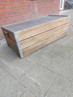 Tuintafel met ijzeren randen. Stevig., Ophalen, Gebruikt, Minder dan 50 cm, Minder dan 50 cm