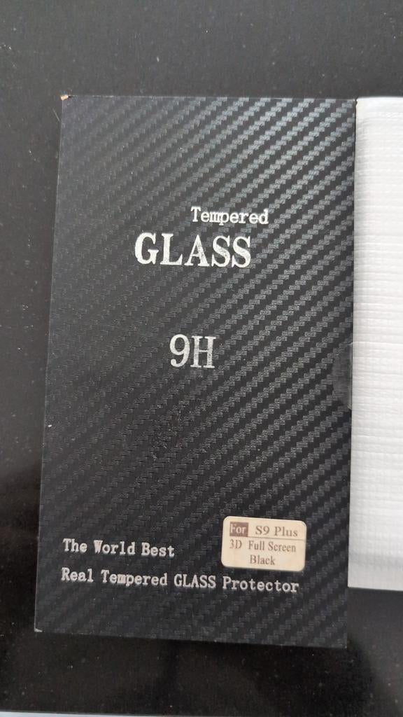2x Tempered Glass 9H voor Samsung Galaxy S9 Plus, Ophalen of Verzenden