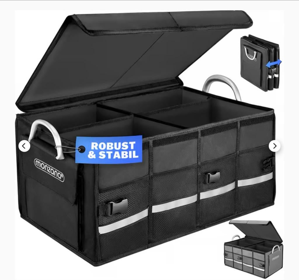 Opvouwbare Kofferbak Organizer - Monzana, Ophalen of Verzenden, Nieuw